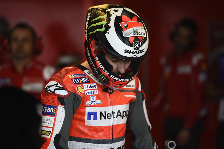 Ducati-Pilot Jorge Lorenzo