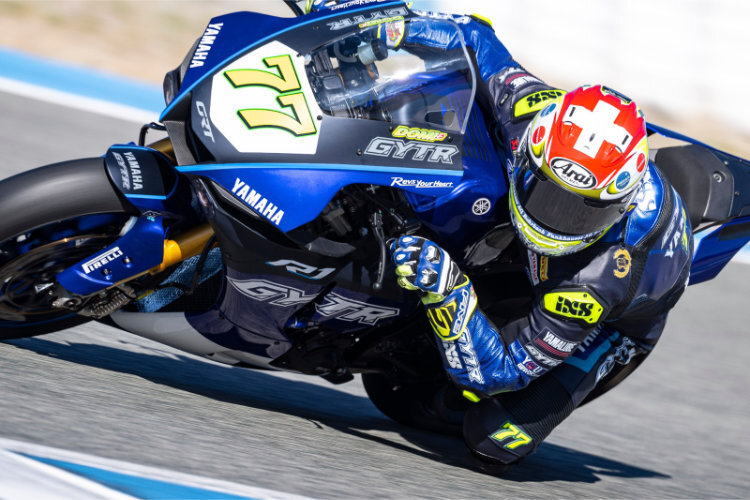 Domi Aegerter auf der GRT-Yamaha