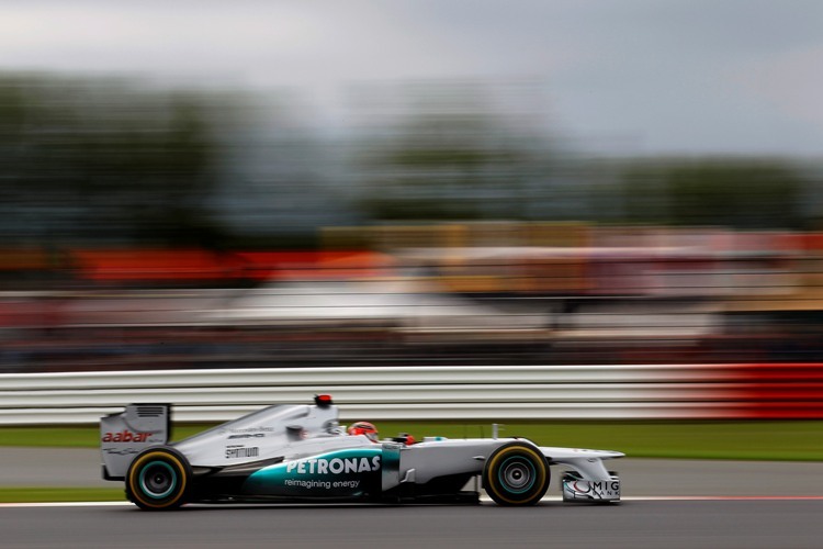 Schumacher Rennen Silverstone