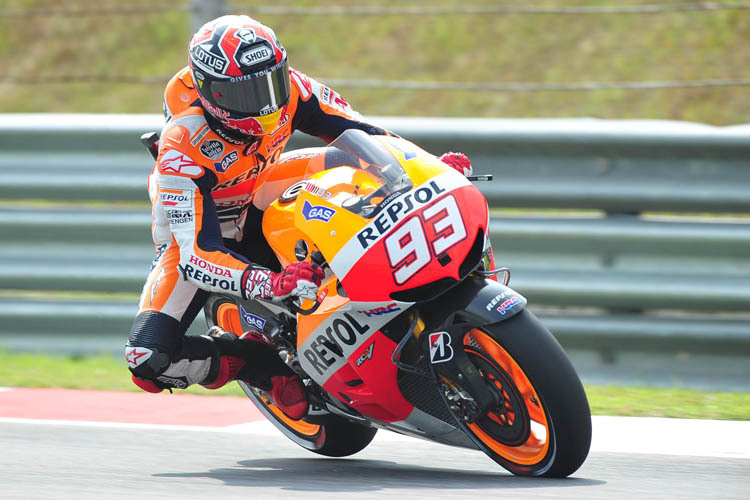 Malaysia-GP 2013: Quertreiber Marc Márquez auf Platz 2