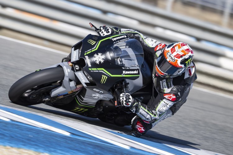 Jonathan Rea beim Jerez-Test im Dezember 2022