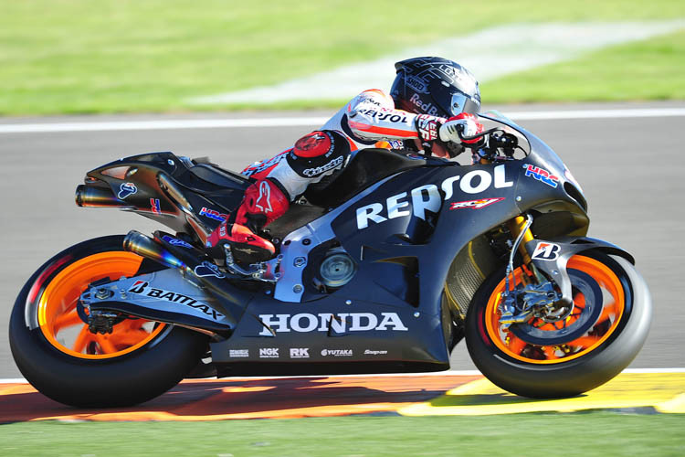 Marc Márquez auf dem 2014-Prototyp