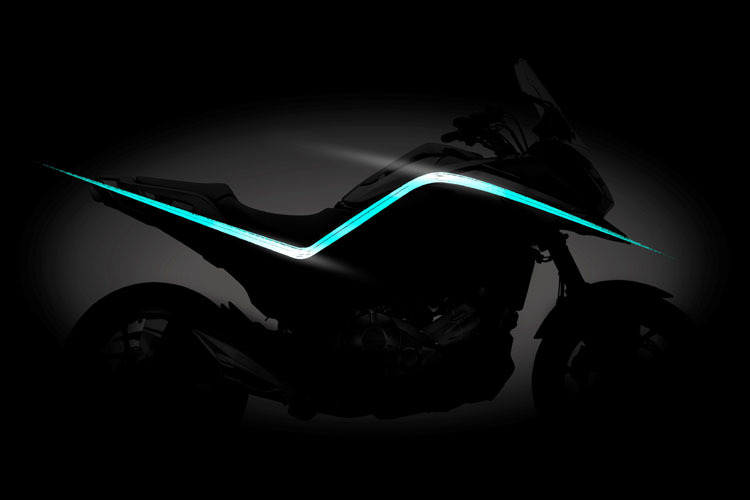 Die neue Honda NC750X mit LED-Lichttechnik