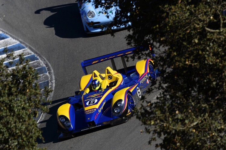 Einer der Stars der Rennsport Reunion V: Ein Porsche RS Spyder Baujahr 2007