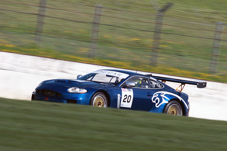 Debüt des Jaguar XKR-S in Silverstone
