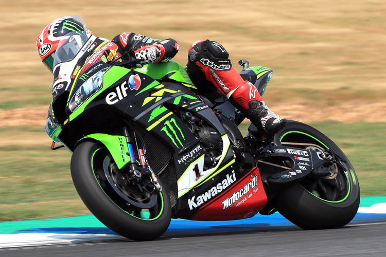 Kawasaki-Star Jonathan Rea ist auch weiterhin das Maß der Dinge