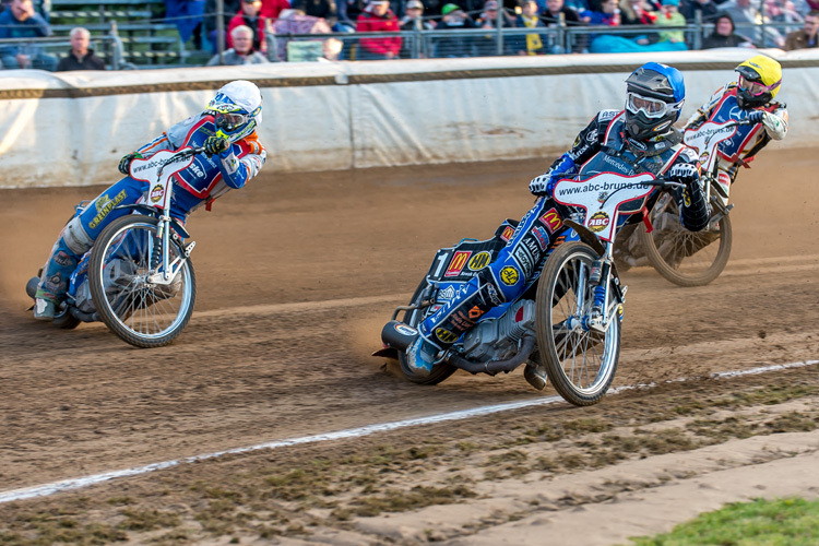 Tobias Kroner (vorne rechts) gewann zum vierten Mal in Cloppenburg