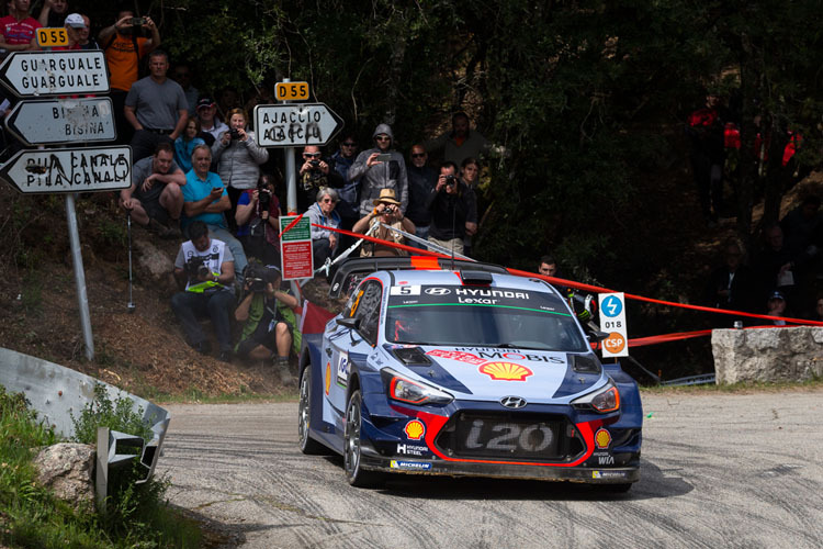 «Höheres Tempo kein Problem.» - Hyundai-Pilot Thierry Neuville 