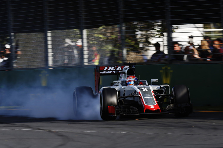 Romain Grosjean: Dank guter Reifenstrategie und etwas Glück zu Rang 6 in Australien