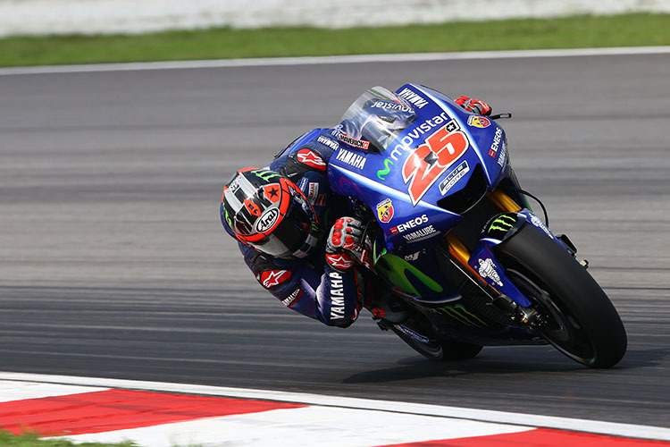 Maverick Viñales auf der Yamaha M1