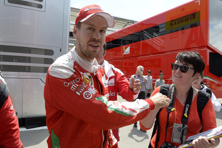 Sebastian Vettel: «Ich hätte nicht damit gerechnet, dass Williams so weit zurückliegt»