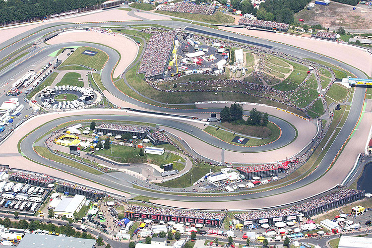 Der Sachsenring am Samstag: viele Fans