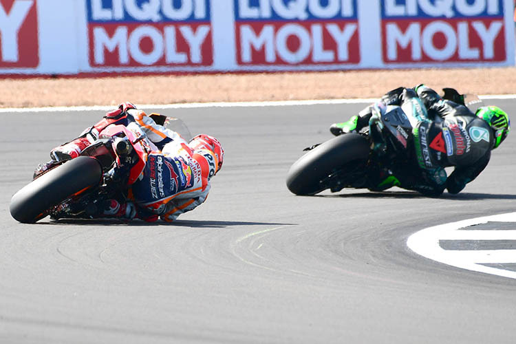 Marc Márquez auf der Jagd von Morbidelli