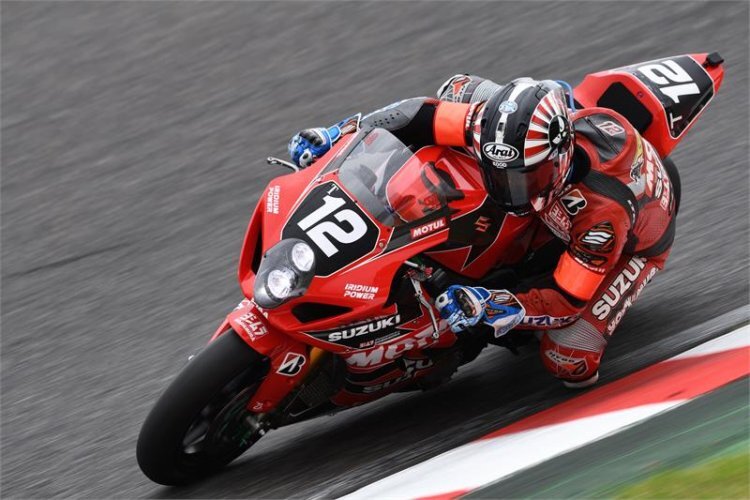 Yoshimura Suzuki musste sich vom Suzuka-Sieg früh verabschieden