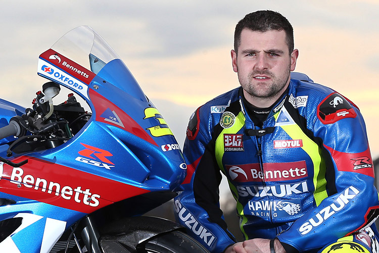 Michael Dunlop ist nur einer der Straßenrennfahrer, die beim 24-Stunden-Rennen in Le Mans dabei sein werden