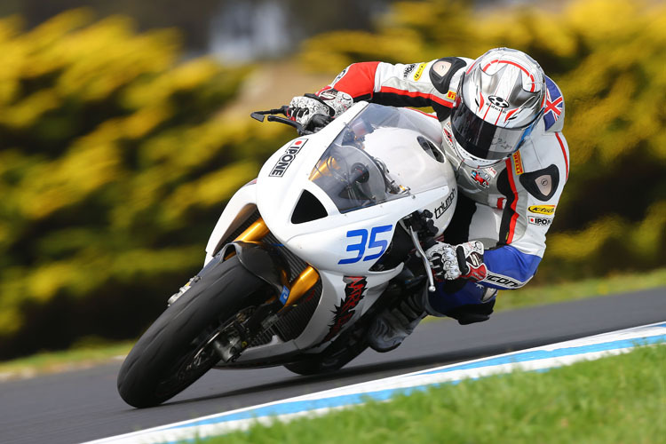 Mitchell Carr auf Phillip Island 2013