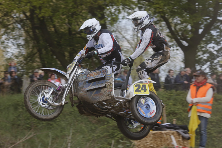 Starker Auftritt in Kramolin: Martin Walter und Johannes Vonbun