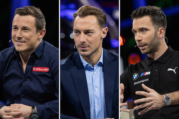 Christian Klien, Matthias Jaissle und Philipp Eng sind zu Gast im Hangar-7