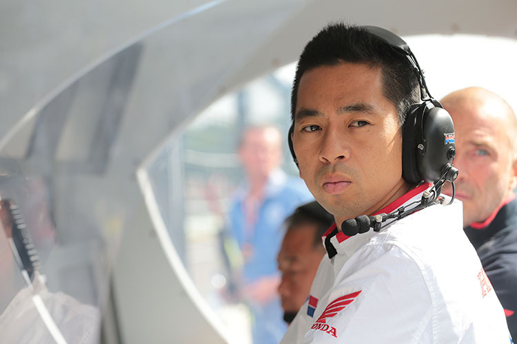 Takeo Yokoyama, der Technical Manager von Repsol-Honda