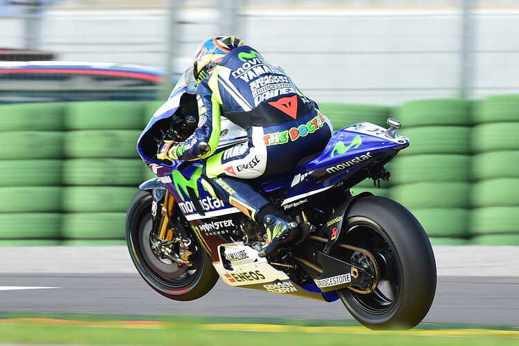 Valentino Rossi in Valencia