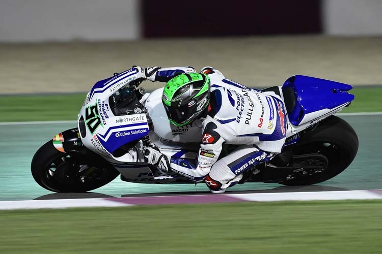 Eugene Laverty auf seiner GP14.2