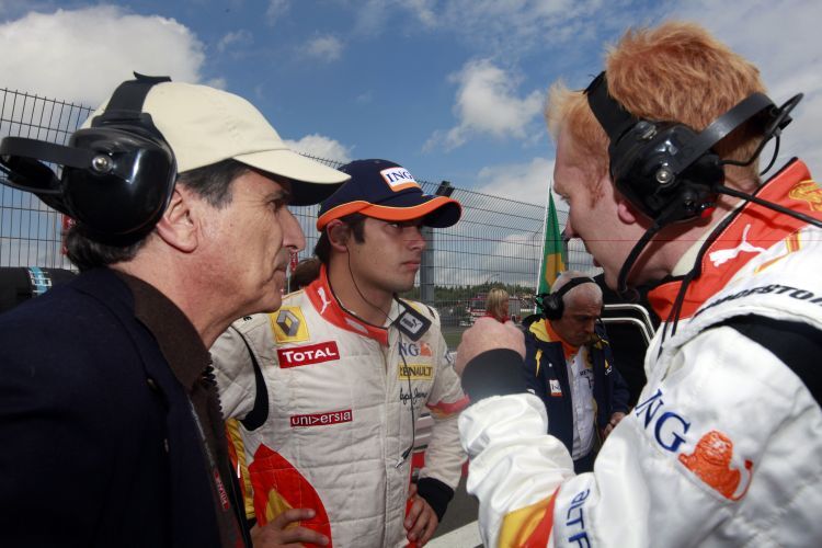 Vater Nelson Piquet und Sohn Nelsinho 2009