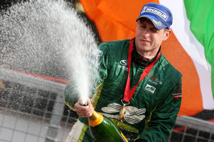 Champion Adam Carroll vom A1 GP Team Irland
