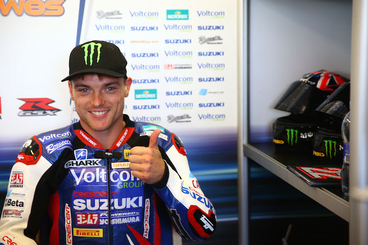 Alex Lowes macht gute Miene zum Misano-Wochenende