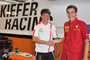 Teamchef Stefan Kiefer mit Gabriel Ramos