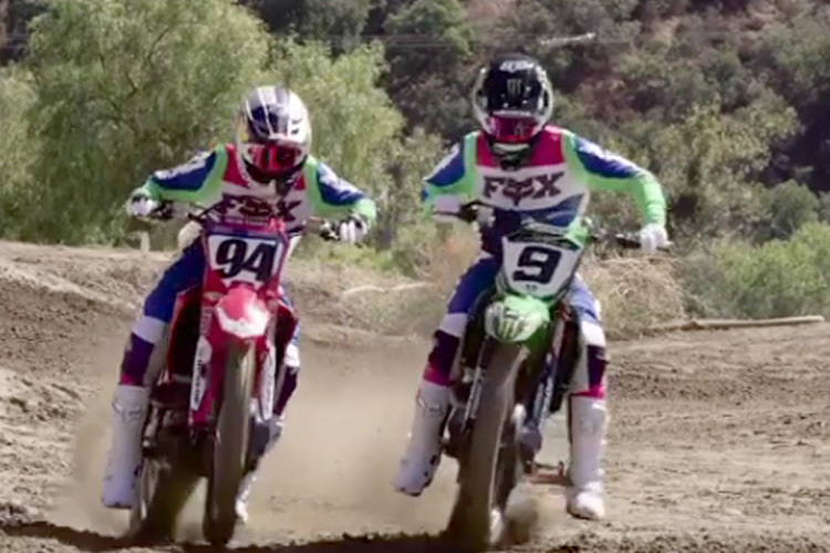 Ken Roczen trainiert mit Adam Cianciarulo