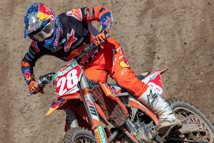 Tom Vialle gewann den ersten MX2-Lauf in Spanien