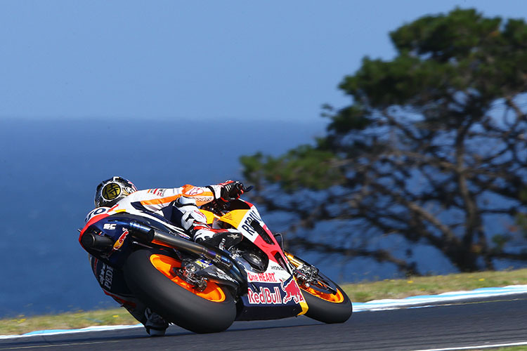 Dani Pedrosa auf Phillip Island