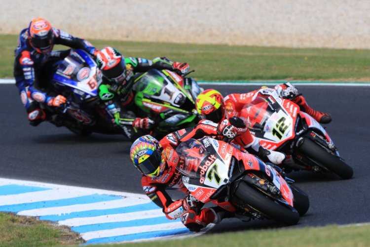 Chaz Davies hatte den Speed, um auf Phillip Island Rennen zu gewinnen