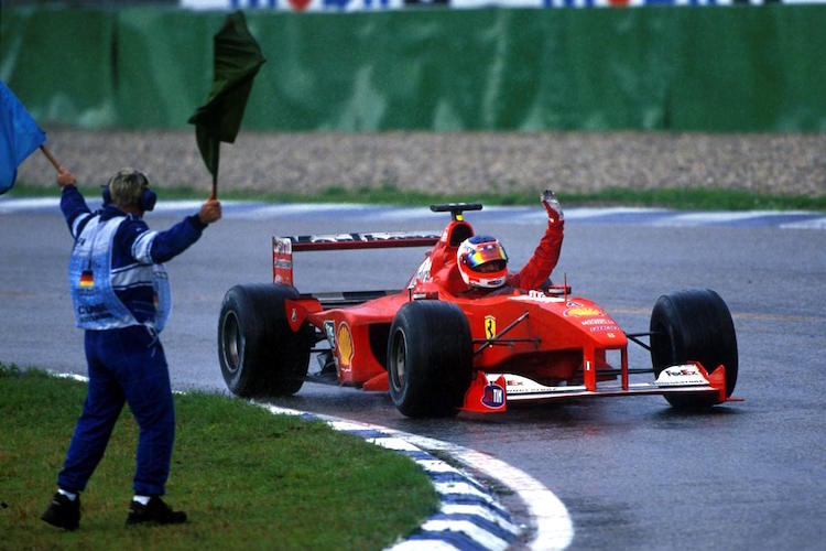 Rubens Barrichello in Hockenheim 2000