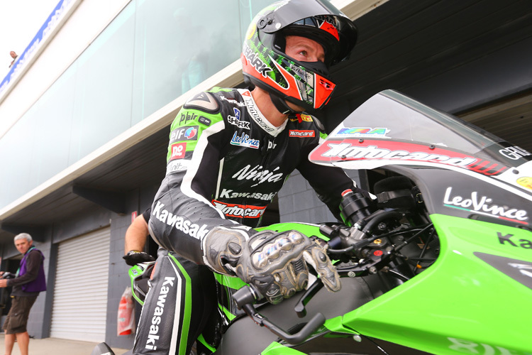 Tom Sykes (Kawasaki) fährt in Bestform