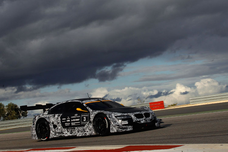 Das BMW Team Schnitzer beim Spanien-Test