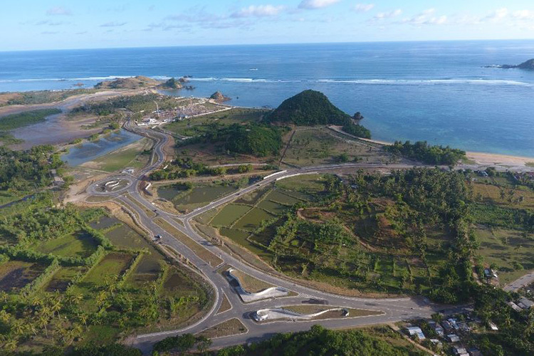 Auf der Insel Lombok bei Bali wird die neue Rennstrecke entstehen