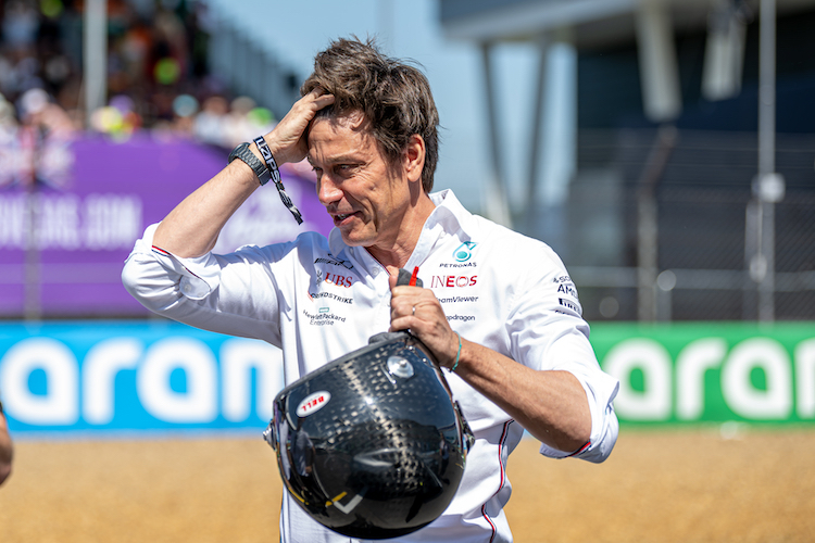 Toto Wolff gibt immer noch gerne Gas – jagt aber keine Rekorde mehr