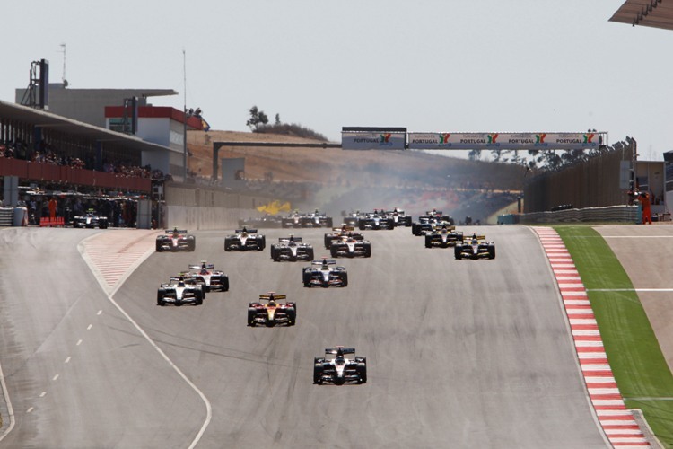 Auch 2010 fährt die GP2 in Portimão
