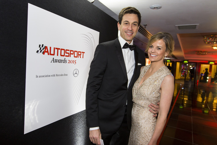 Toto und Susie Wolff bei den Autosport Awards