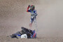 Jorge Lorenzo versenkte seine Yamaha bereits in Runde 1 im Kiesbett