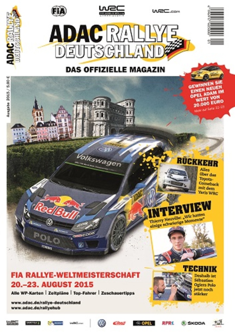 Ein Muss für die Rallye-Fans - Magazin zur ADAC Rallye Deutschland