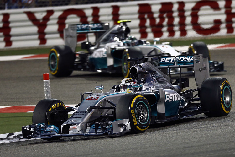 Lewis Hamilton gegen Nico Rosberg