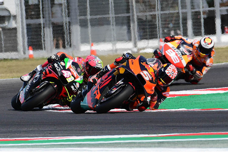 Johann Zarco vor Aleix Espargaró und Jorge Lorenzo: Kampf um Platz 11