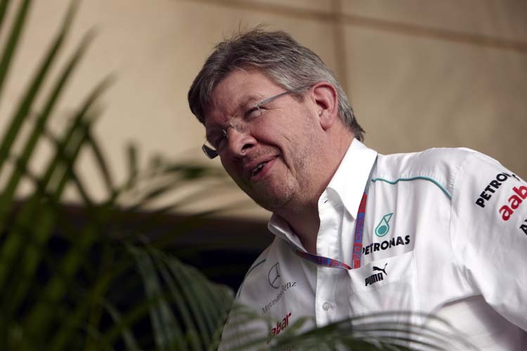 Rosenzüchter Ross Brawn ist derzeit unpässlich