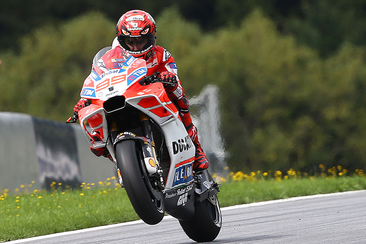 Jorge Lorenzo auf dem Red Bull Ring