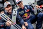Seger Sébastien Loeb (li.) und Timmy Hansen