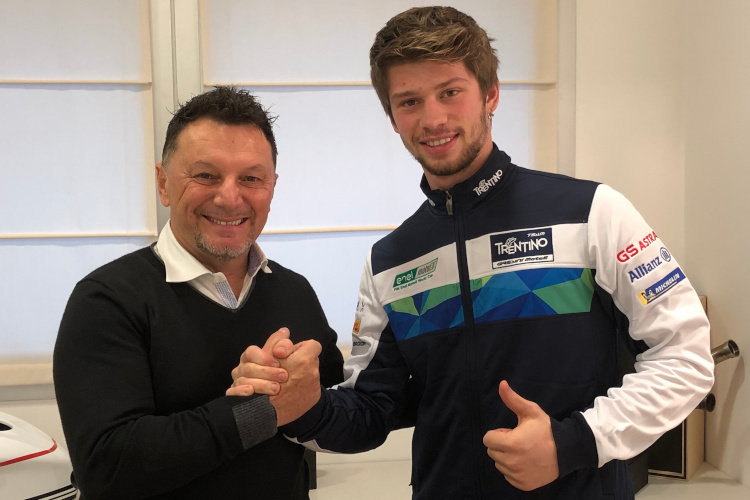 Fausto Gresini setzt für sein MotoE-Team auf Alessandro Zaccone