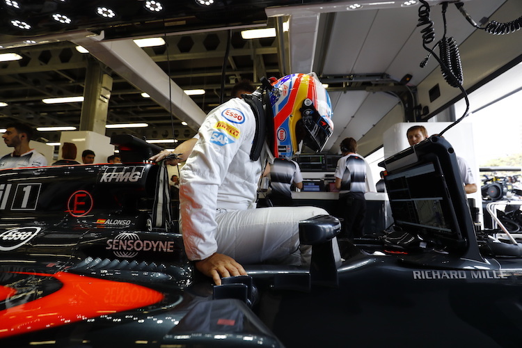 Lieblingsplatz: Fernando Alonso gibt am liebsten Gas – egal, ob im F1-Renner oder im Kart