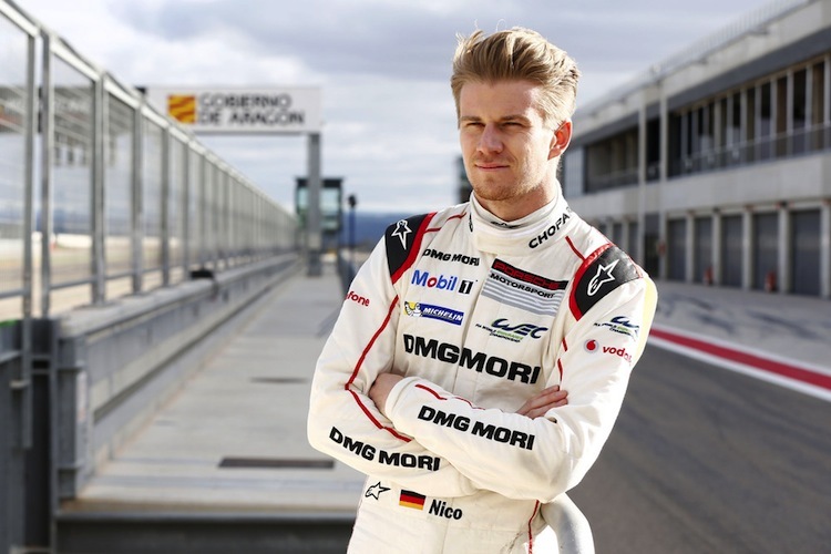 Hülkenberg beim ersten Porsche-Test in Spanien